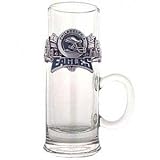 Philadelphia Eagles 2.5 oz Cordial Glass - Pewter Emblem
