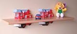Set: Wandregal Feuerwehr Buche 80x20 KinderRegal