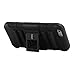 iPhone 6 Case - Exact Apple iPhone 6 4.7 Case [SideARM Series] - Rugged Holster Case with Kickstand for Apple iPhone 6 (4.7-inch) Black/Black