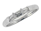2/5 Carat Diamond Wedding Band in 18K Pure White Gold