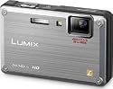 Panasonic Lumix DMC-TS1 12MP Digital Camera with 4.6x Wide Angle MEGA Optical Image Stabilized Zoom and 2.7 inch LCD (Silver)