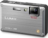 Panasonic Lumix DMC-TS1 12MP Digital Camera with 4.6x Wide Angle MEGA Optical Image Stabilized Zoom and 2.7 inch LCD (Silver)