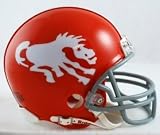 Caseys Distributing 9585597323 Denver Broncos 1962-65 Throwback Replica Mini Helmet