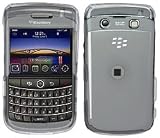 BlackBerry Onyx/Bold 9700 Clear Plastic Hard Case Cover w/Blet Clip