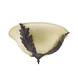 Hunter Fans 22735 Bowl Light Kit with Leaf Accent New Bronze