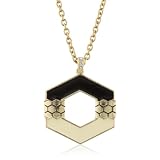 Belle Noel 14k Yellow Gold-Plated Honey Hexago