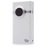 Flip Video Mino Series Camcorder, 60 Minutes (White)