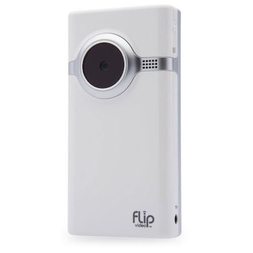 Flip Video Mino Series Camcorder, 60 Minutes (White)