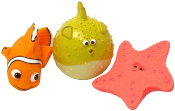 Childrens Toyshop  Toys : Licensed - Finding Nemo Aquarium Squirting Friends