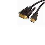 Cables Unlimited PCM-2296-15 HDMI to DVI D Single Link Male to Male Cable