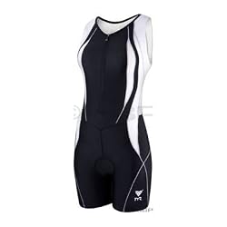 TYR Female Trisuit Black/White LG