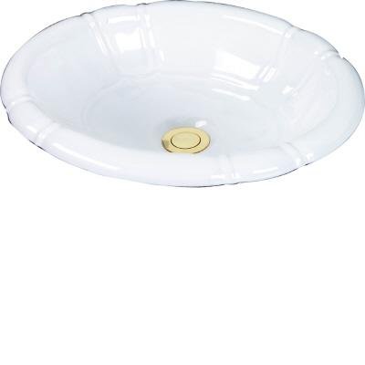 Barclay 4-709WH Sienna Basin Bathroom Sink