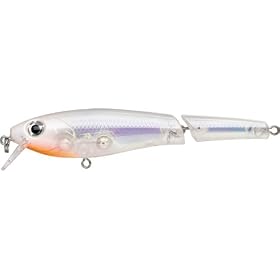 Storm Jointed MinnowStick Lures Model: Deep Diver; Color: Pearl Ghost Flash (565)