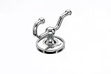 Top Knobs ED2PC Polished Chrome Edwardian Bath Edwardian Bath Double Robe Hook ED2