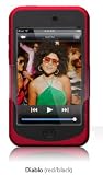 iSkin ISKTCH2GRD 2G iPod Touch Duo Silicon Skin Protector - Diablo (Red/Black)
