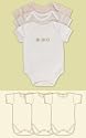 SLEEPY SAFARI 3PACK BODYSUIT SET - 0-3MONTHS