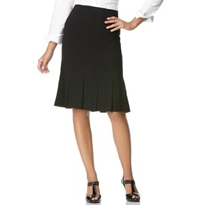Buy AGB Petite Skirt, Box Pleat by AGB