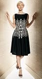 SCROLL-PRINT DRESS