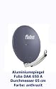 Fuba DAA 650 A Aluminium-Satelliten-Parabolantenne (36,70 dB, Gro&szlig;e 65 cm) anthrazit
