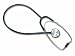 Besonders beliebt bei jungen Medizinern
?ideal f�r die Klinik 
?Doppelkopf-Brustst�ck aus Aluminium 
?latexfrei 
?3 Jahre Garantie
Lieferumfang: 
?Twin Stethoskop 
?Ersatzteil-Set (2 Paar Soft-Ohroliven)