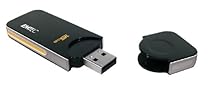EMTEC C200 Professional Series 16 GB High Capacity High Speed USB Flash Drive EKMMD16GC200 (Black and Chrome)