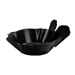 Umbra Nest Salad Bowl with Servers - Black
