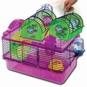31tjqzvUNUL. SL500 AA175  PENN PLAX INC Here And There And Everywhere Hamster Home And Traveler Cage