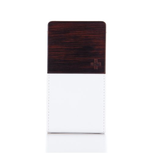 Simplism iPhone 4用バーチカルフリップスタイルレザーケース(スノーホワイト) TR-VFIP4-SW