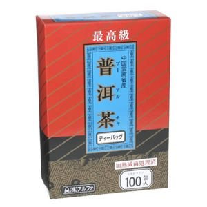 プーアル茶(中国福建省最高級)ティーバッグ 100包