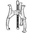 Danaher Tool Group 3561 6" 3-Jaw Gear Puller