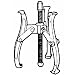 Danaher Tool Group 3561 6" 3-Jaw Gear Puller