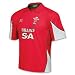 Under Armour WRU Replica Short Sleeved Wales Home Rugby Jersey