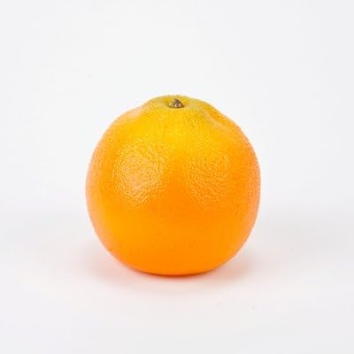 One Case 72 Pieces Artificial Fruit Orange 3.125" Home Décor