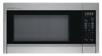 Sharp Electronics R431ZS Carousel Countertop Microwave Oven 1.3 Cu. Ft., 1000-Watts, Stainless Steel Sharp Electronics R431ZS Carousel Countertop Microwave Oven 1.3 Cu. Ft., 1000-Watts, Stainless Steel