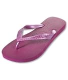 Havaianas Flip Flops Slippers * Metallic Acai * New 08 US 4/5 * 08 Newest Collection - We Have Large Selections! *