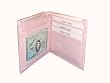 DIFRwear CL-W0078PI RFID Blocking Flip Side Wallet - Pink