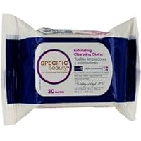 Specific Beauty Exfoliating Cleansing Cloths-30 ct