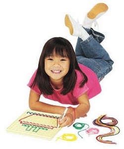 31tkMM164nL String Along Lacing Kit & Pattern Cards by Educational Insights
