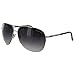 Kenneth Cole Reaction Semi Rimless Style Aviator Sunglasses