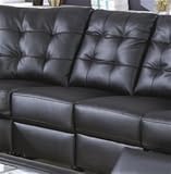 Black Armless Sectional Chair by Coaster - coaster 600315AC