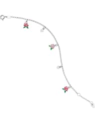Sterling Silver Disney Belle Bracelet