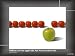 Apple / Newton Art Poster Print, 24x18