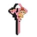 Pink Panther Blue KW1 House Key