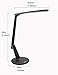 GUANYA 14W Dimmable LED Desk Lamp 10-Level Dimmer, Touch-Sensitive Control Panel, 1-Hour Auto Timer, 1200mA USB Charging Port (GY-LA-K508B)