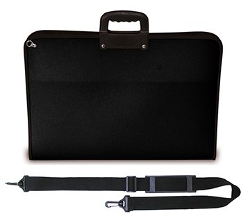 ArtcareAcademy A3 Case-BLACK, Synthetic Material, 46.5x3x35.5 cm