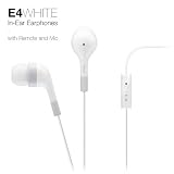 elago E4 In-Ear Noise-Reducing Earphones with Superior Comfort (Compatible with iPhone 4, 1G/3GS. Control-Talk with built in Microphone)