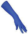 Passionate Periwinkle Blue Elbow Length Form Fitting Garden Gloves (medium size)