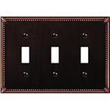 IMAGE OF Jackson Deerfield #3003AZ Imp Bronze Triple Toggle Plate