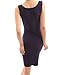PattyBoutik Elegant Cowl Neck Sleeveless Ruched Stretch Cocktail Sheath Dress
