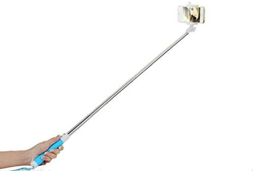 Beyda Cell Phones Selfie Sticks & Tripods ,Extendable Cable Control Self-portrait Monopod Selfie Stick Pole for iPhone , Samsung Galaxy Alpha,Samsung Galaxy Note Edge,Android Smartphone (Blue)